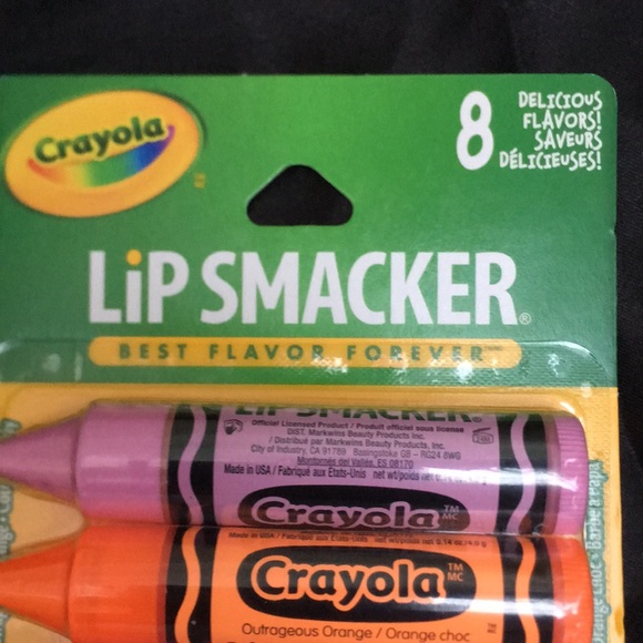 New Lip Smacker Crayola Crayon Lip Balm 8 Flavors Gift Set - Picture 2 of 4